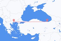 出发地 土耳其特拉布宗目的地 希腊卡瓦拉县的航班