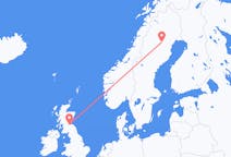 Flights from Arvidsjaur, Sweden to Edinburgh, Scotland