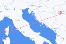 Flyg från Belgrad, Serbien till Ajaccio, Frankrike