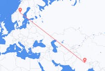 Flights from Siddharthanagar, Nepal to Östersund, Sweden
