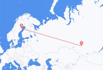 Fly fra Kemerovo til Skellefteå
