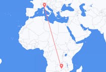 Flüge von Lusaka, Sambia nach Pisa, Italien