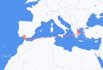 Flyg från Tanger, Marocko till Aten, Grekland