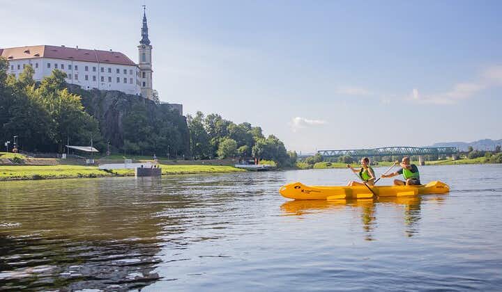 Bike Rental and Canoeing on the Elbe River from Bad Schandau to Děčín