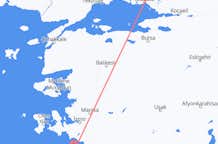 Flüge von Samos, Griechenland nach Istanbul, die Türkei