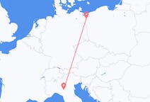 Flights from Parma, Italy to Szczecin, Poland