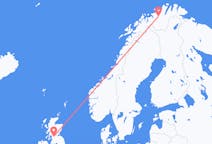 出发地 挪威出发地 阿塔镇前往苏格兰的格拉斯哥的航班