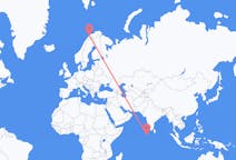 Flights from Malé to Tromsø