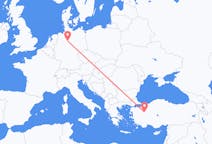 Flyrejser fra Kutahya, Tyrkiet til Hannover, Tyskland