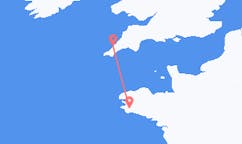 Flights from Quimper, France to Newquay, the United Kingdom