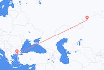Fly fra Kostanaj til Alexandroupolis