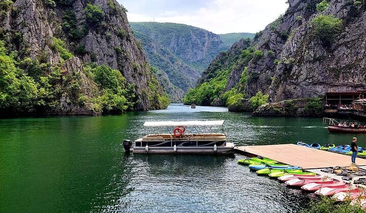 Halve dagtour: Matka Canyon en Vodno Mountain vanuit Skopje