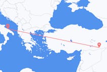 出发地 土耳其出发地 馬爾丁目的地 意大利巴里的航班
