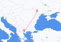 Vluchten van Thessaloniki naar Chisinau