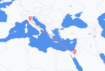 Loty z Ejlat, Izrael do Florencja, Włochy