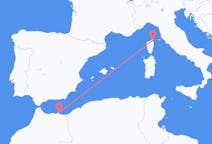 Flights from Melilla, Spain to Bastia, France