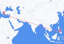 Flyrejser fra Ozamiz, Filippinerne til Santorini, Grækenland