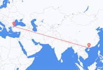 Flyreiser fra Zhanjiang, til Istanbul