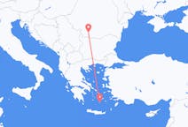 Flights from Craiova, Romania to Santorini, Greece
