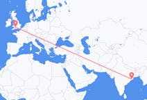 Flights from Bhubaneswar, India to Bristol, England