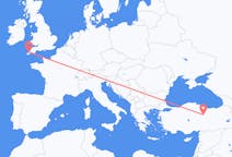 Flights from Sivas, Turkey to Newquay, the United Kingdom