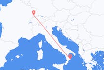 Loty z miasta Crotone do miasta Bazylea
