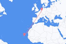 Flyrejser fra Boa Vista, Kap Verde til Düsseldorf, Tyskland