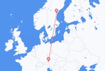 Flyreiser fra Salzburg, Østerrike til Sundsvall, Sverige