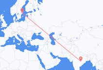 出发地 印度出发地 賴布爾目的地 瑞典斯德哥尔摩的航班