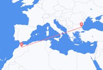 Flights from Fes, Morocco to Burgas, Bulgaria