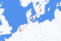 เที่ยวบิน จาก ไอนด์โฮเวน, เนเธอร์แลนด์ ไปยัง แวกเควอ, สวีเดน