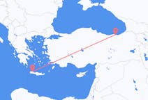 トルコのから トラブゾン、ギリシャのへ ハニアフライト
