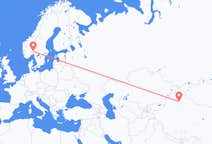 Flights from Ürümqi to Oslo
