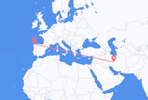 Flights from Isfahan to La Coruña