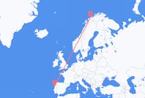 Flights from Porto, Portugal to Tromsø, Norway