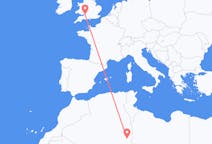 Flights from Illizi, Algeria to Bristol, the United Kingdom