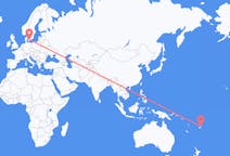 出发地 斐济出发地 萨武萨武目的地 丹麦哥本哈根的航班