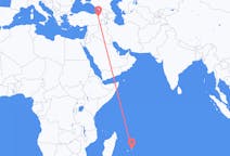 Flyg från Mauritius, Mauritius till Erzurum, Turkiet