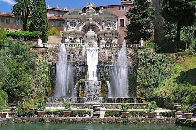 Tivoli uit Rome: Hadrian's Villa en Villa D'Este privétour met pick-up