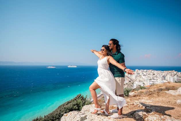 Privates professionelles Urlaubs-Fotoshooting auf Naxos
