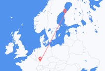 Flyg från Vasa till Karlsruhe