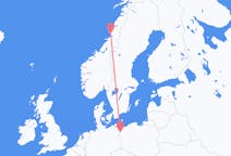 Vuelos desde Brønnøysund a Szczecin