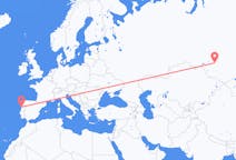 Flüge von Nowosibirsk, Russland nach Porto, Portugal