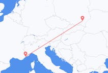 Flights from Rzeszów, Poland to Nice, France