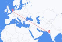 Flyrejser fra Rajkot, Indien til Amsterdam, Holland