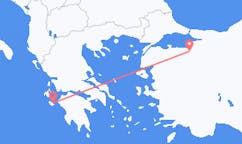Fly fra Bursa til Zakynthos Island