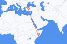 Flights from Mogadishu to Antalya