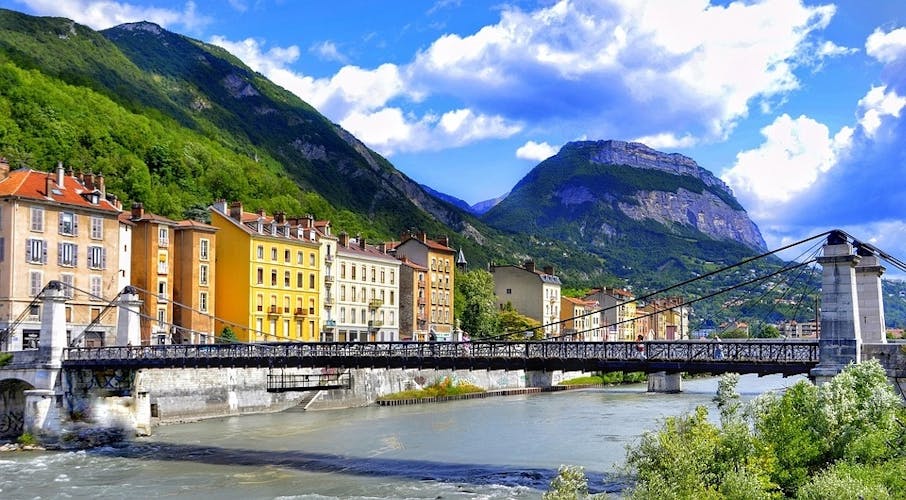 Photo of Grenoble, France .