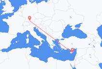 Flights from Larnaca, Cyprus to Memmingen, Germany