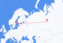 Fly fra Surgut til Stockholm